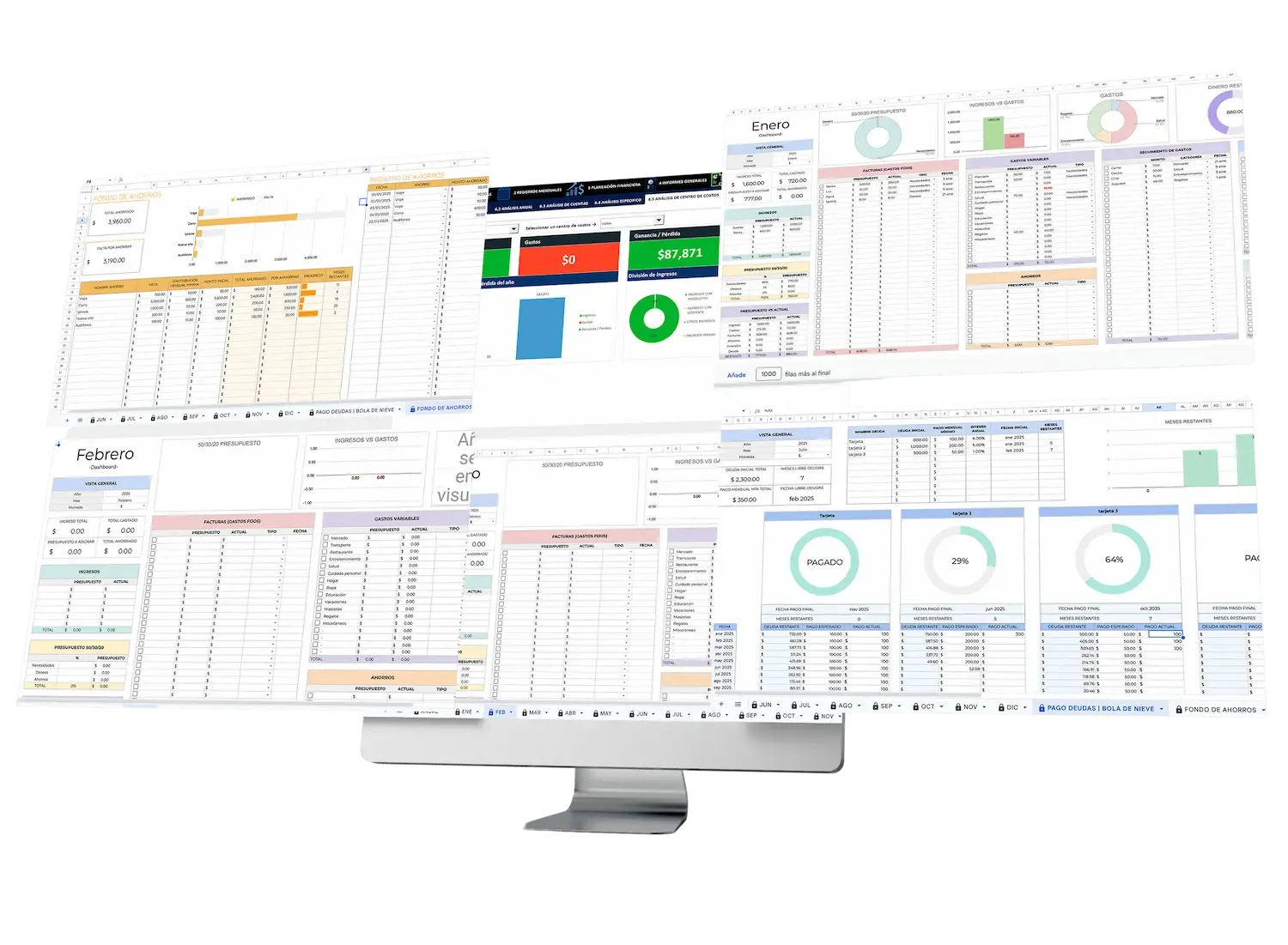 FinancieroPro dashboard preview