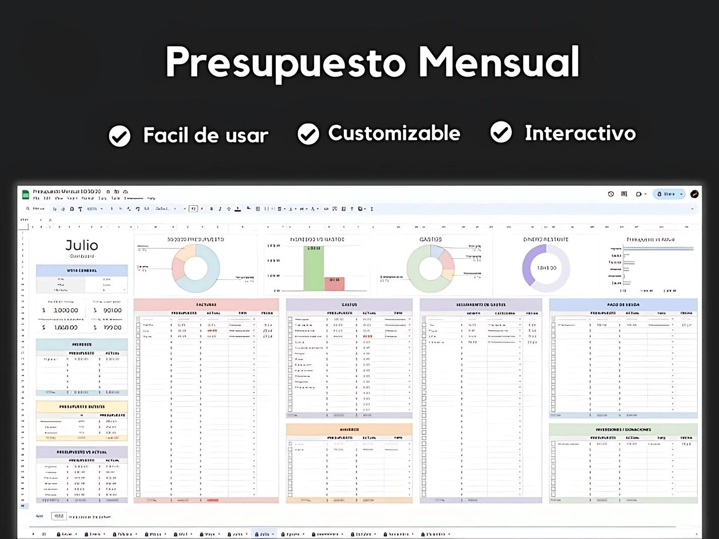 Presupuesto Mensual